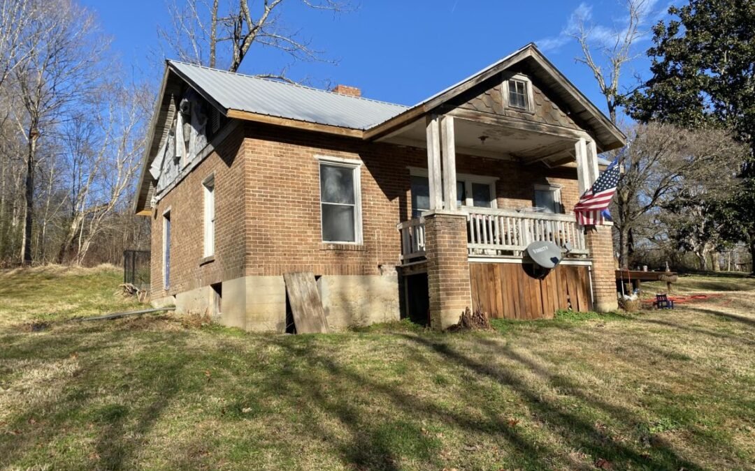 Fixer Upper Home & 5.74+/- Acres • Mature Timber • Creek Frontage