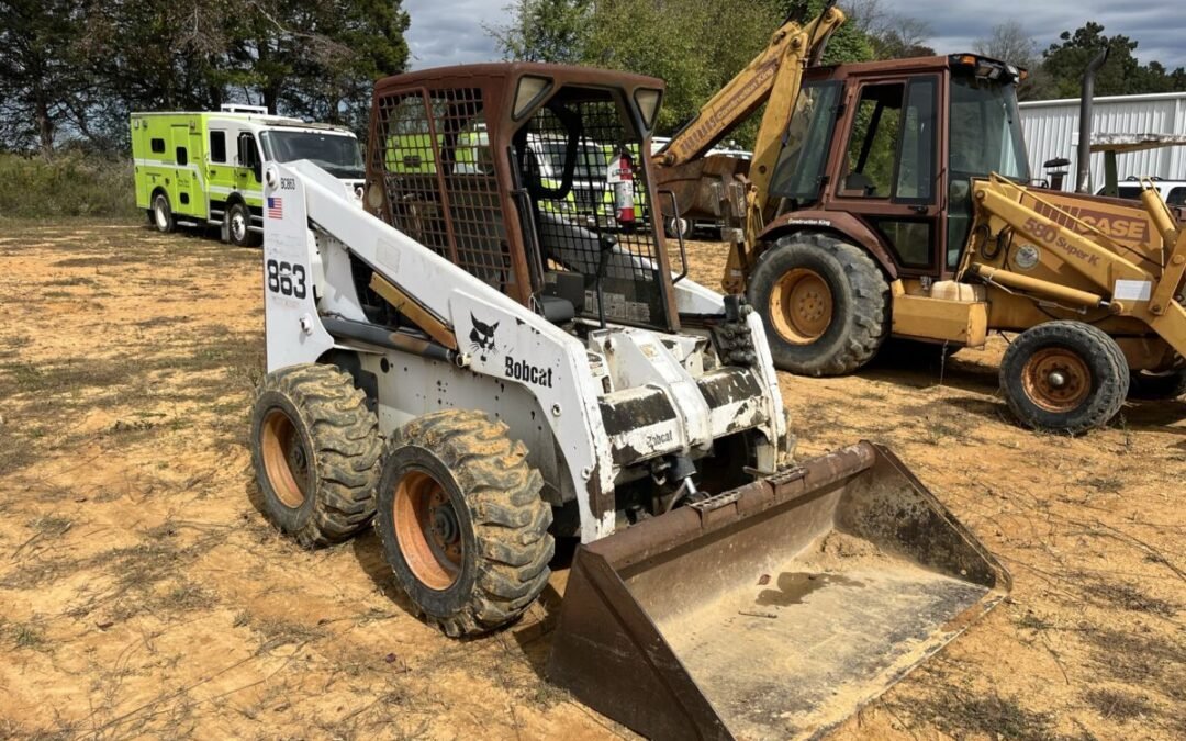 PLC Traffic Surplus Equipment • Vehicles • Skid Steer • Backhoe • Tractor • Personal Property