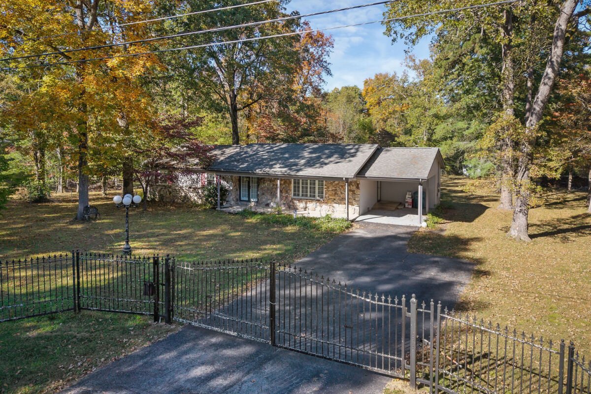 Home & Lot • Carport • Paved Drive • Outbuildings • Glassware • Personal Property